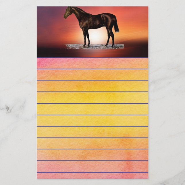 Brown Horse Stationery (Front)