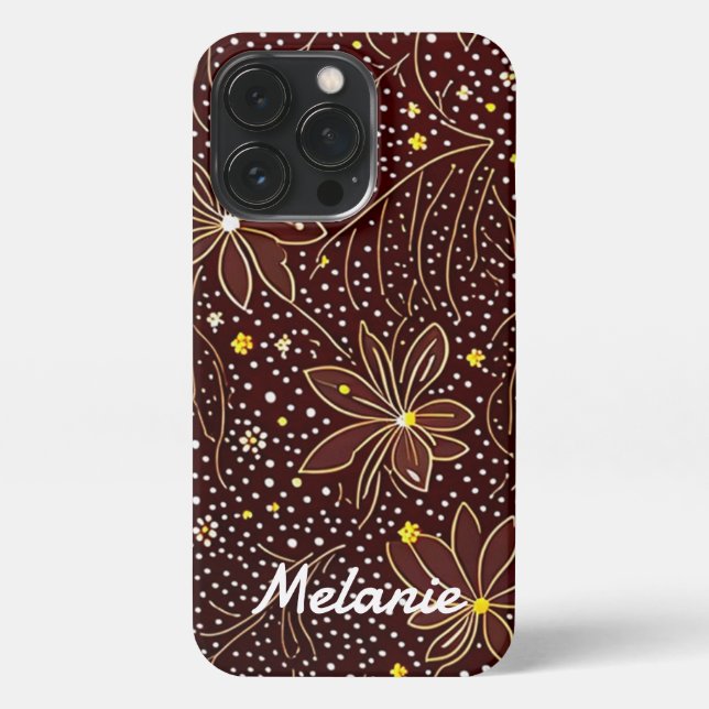 brown iPhone case (Back)