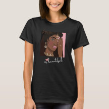 Brown is Beautiful Tshirt for Brown Girls 