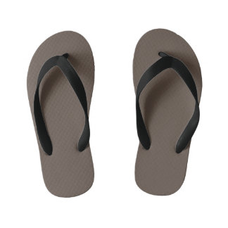 Brown  kid's flip flops