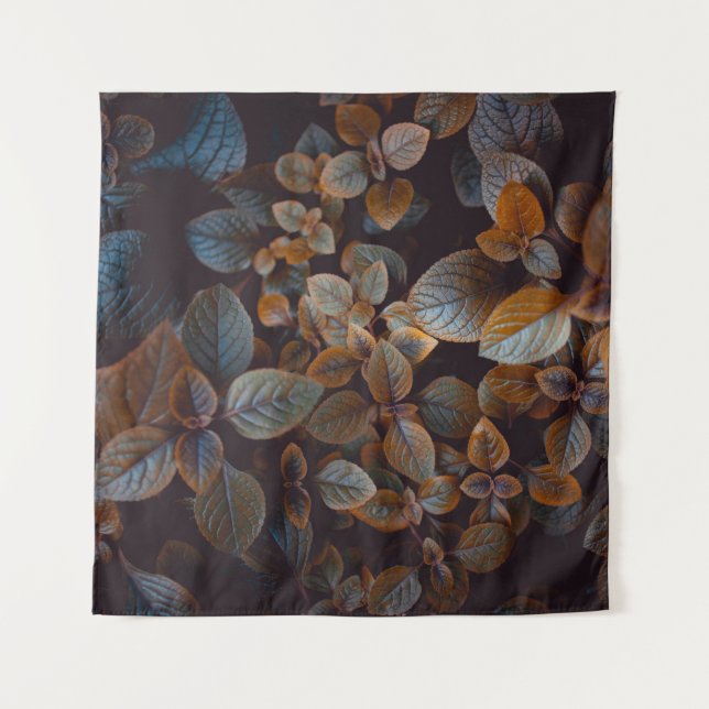 BROWN-LEAFED PLANTS TAPESTRY (Front)