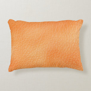 Brown leather background. abstract, accessories, Decorative Cushion