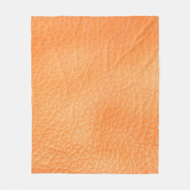  Brown leather background. abstract, accessories,  Fleece Blanket (Front)