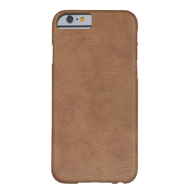 Brown Leather Case-Mate iPhone Case (Back)
