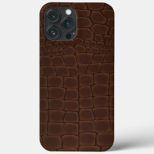 Brown Leather iPhone 13 Pro Max Case