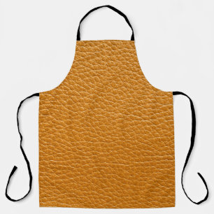 Brown Leather, Closeup Texture Background. Apron