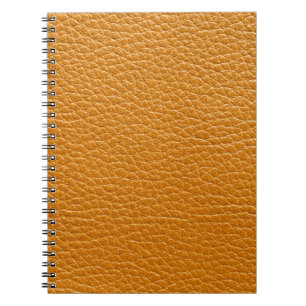 Brown Leather, Closeup Texture Background. Notebook