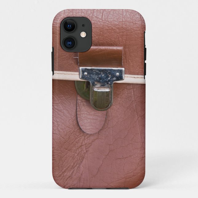 Brown leather iPhone 5 case (Back)