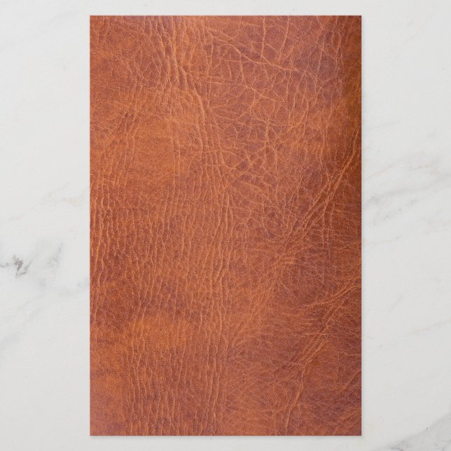 Brown leather stationery (Front)