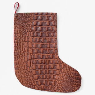 Brown leather texture backgroundabstract,aged,anim small christmas stocking