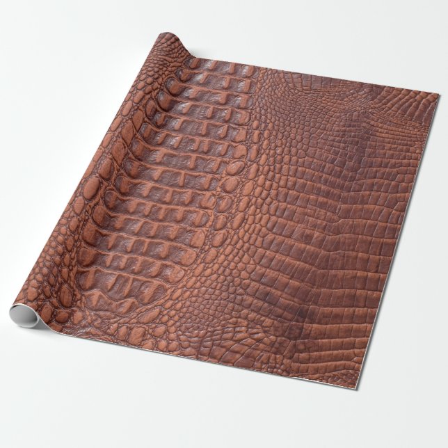 Brown leather texture backgroundabstract,aged,anim wrapping paper (Unrolled)