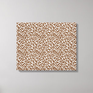 Brown Leopard Animal Print