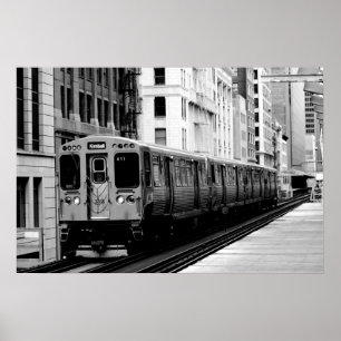 Brown Line Poster