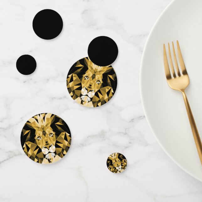 Brown Lion Confetti (Group)