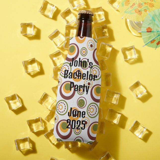 Brown MCM Jawbreakers  Bottle Cooler (In Situ Summer)