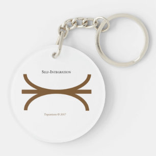 Brown Merger Keychain