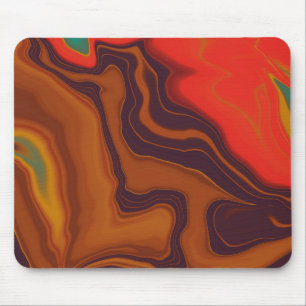 brown mouse mat