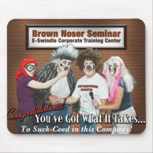 Brown Noser Seminar Mousepad