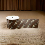 Brown Nutcracker Soldier Christmas Wrapping Paper Satin Ribbon<br><div class="desc">Christmas Ribbon for the niftiest packages in our Classic brown nutcracker soldier</div>