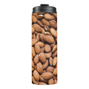 Brown nuts thermal tumbler