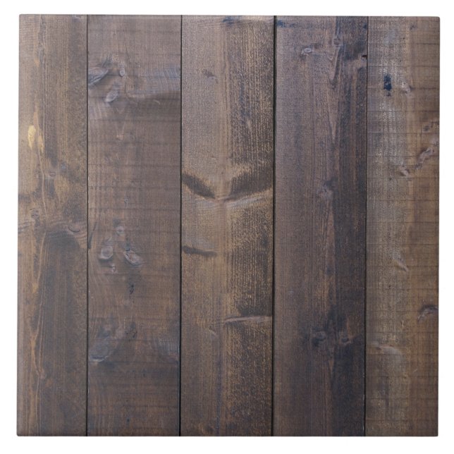 Brown old wood wall texture tile (Front)