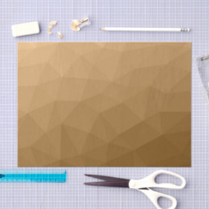 Brown ombre gradient geometric mesh pattern tissue paper