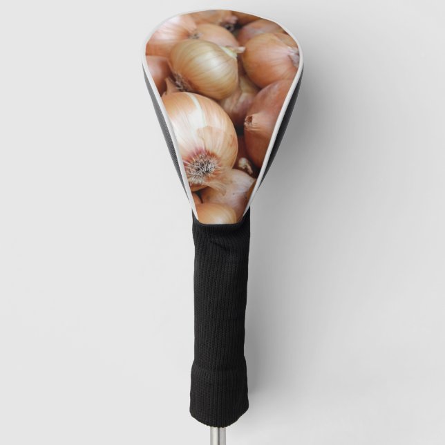 Brown Onions Golf Head Cover (Front)