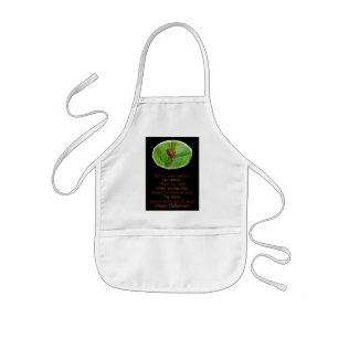 Brown Orange Araneus Halloween Apron
