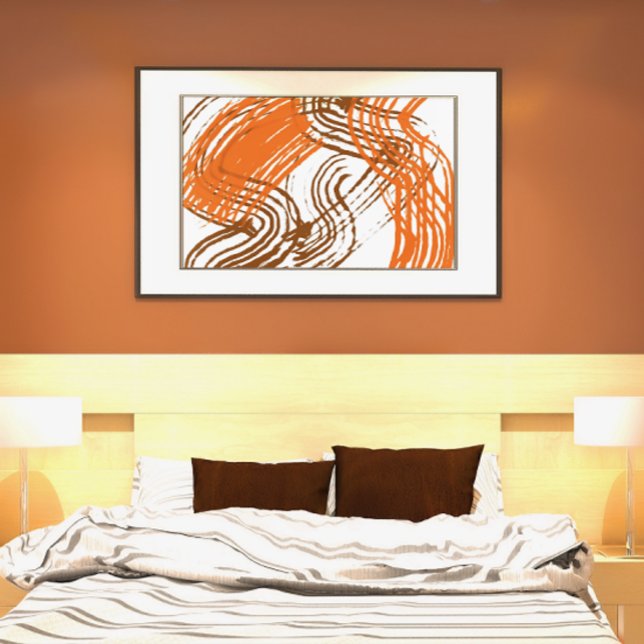Brown, Orange  Boho Earth Tone Colours    Photo Print (Creator Uploaded)