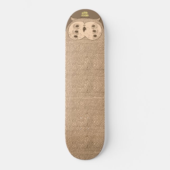 Brown Owl by Keaton Henson Skateboard (Front)