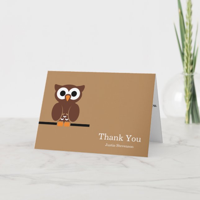 Brown Owl Thank You (Front)