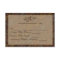 Brown Paisley Party RSVP Card