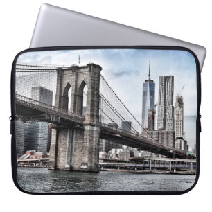 BROWN PARTHENON IN WORM'S VIEW PHOTOGRAPHY LAPTOP SLEEVE