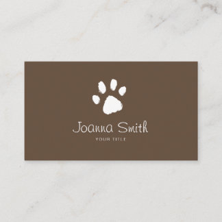 Brown Paw Dog Walking Pet Sitting Vet Appointment