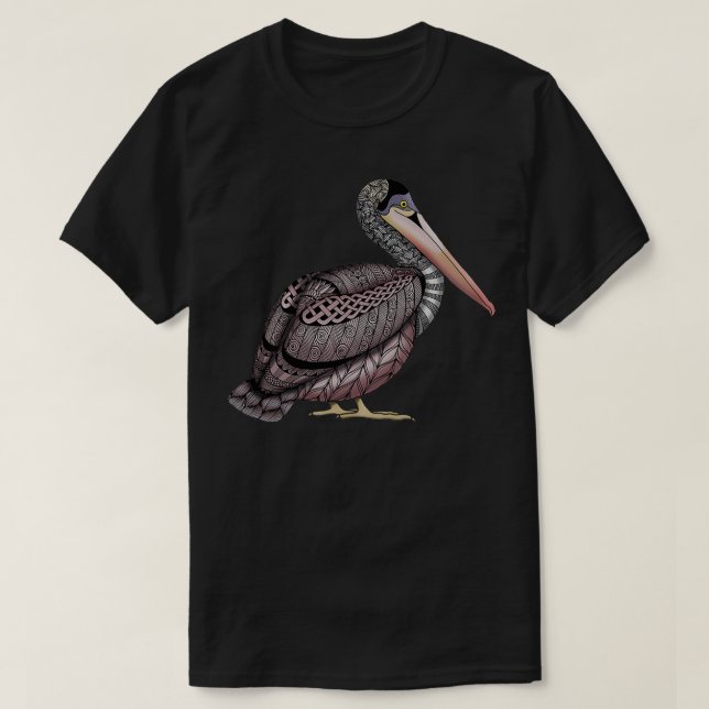 Brown Pelican 1 T-Shirt (Design Front)