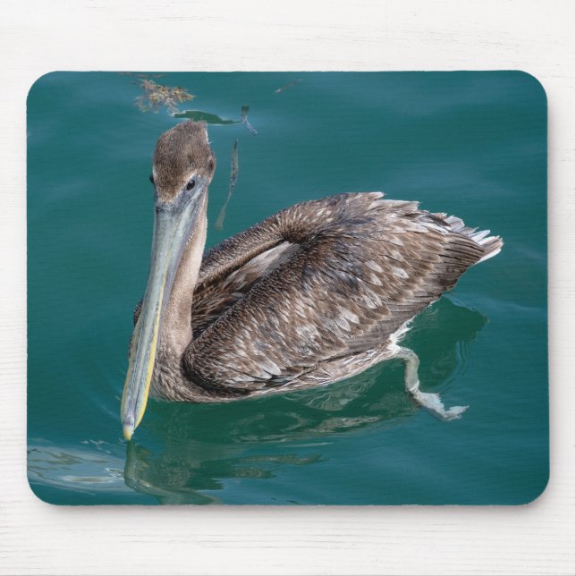 Brown Pelican Mouse Mat (Front)