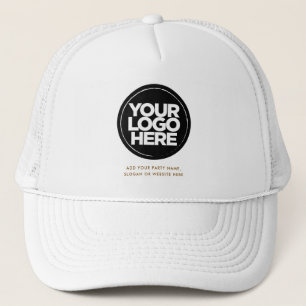 Brown Personalised Logo and Text Baseball Trucker Hat