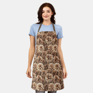 Brown Pine Cones Nature  Apron