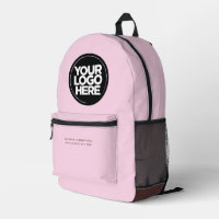 Brown pink | Personalised Corporate Logo and Text