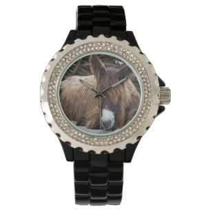 Brown Poitou Donkey Watch