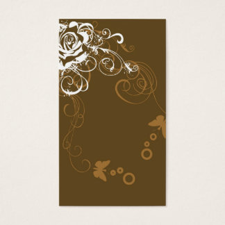 Brown Profile Card