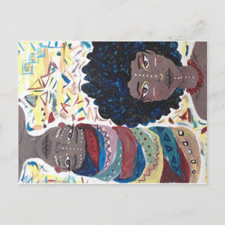 Brown Queens Postcard