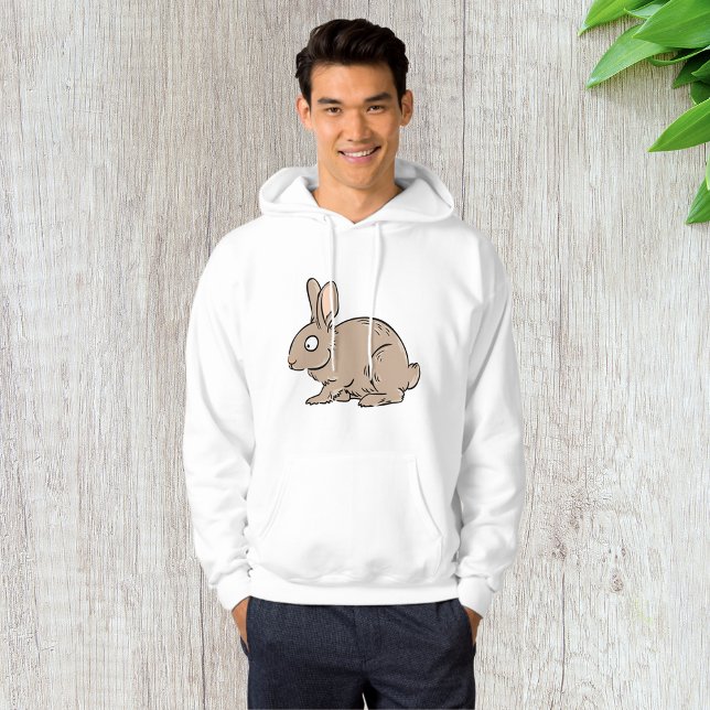 Brown Rabbit Mens Hoodie (Creator Uploaded)