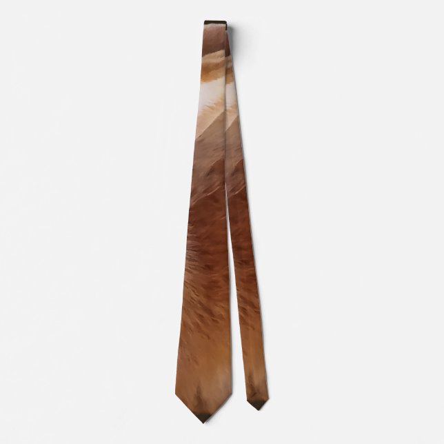 Brown Rabbit Tie (Front)
