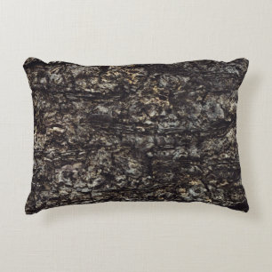 Brown rock decorative cushion