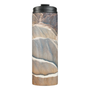Brown rock formation thermal tumbler