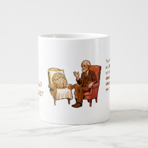 Brown Rorschach Freud Brain Psychologist Mental He Large Coffee Mug