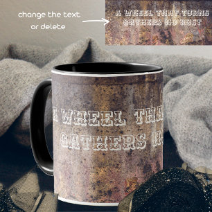 Brown rusty mug