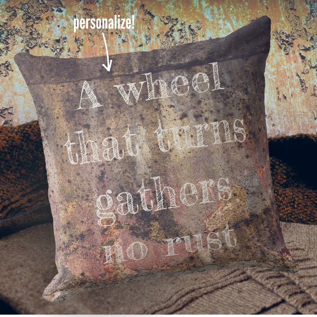 Brown rusty pattern cushion (Creator Uploaded)