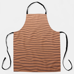 Brown sand apron